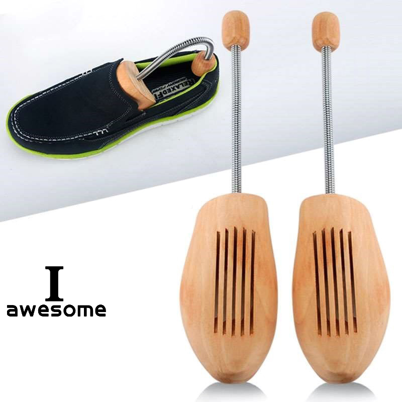 Shoe Tree Cedar - 1 คู่รองเท้าไม้ Unisex คุณภาพสูงฤดูใบไม้ผลิรองเท้าปรับสนับสนุนรองเท้ารูปคงที่รองเท้าไม่มีการบิดเบือน