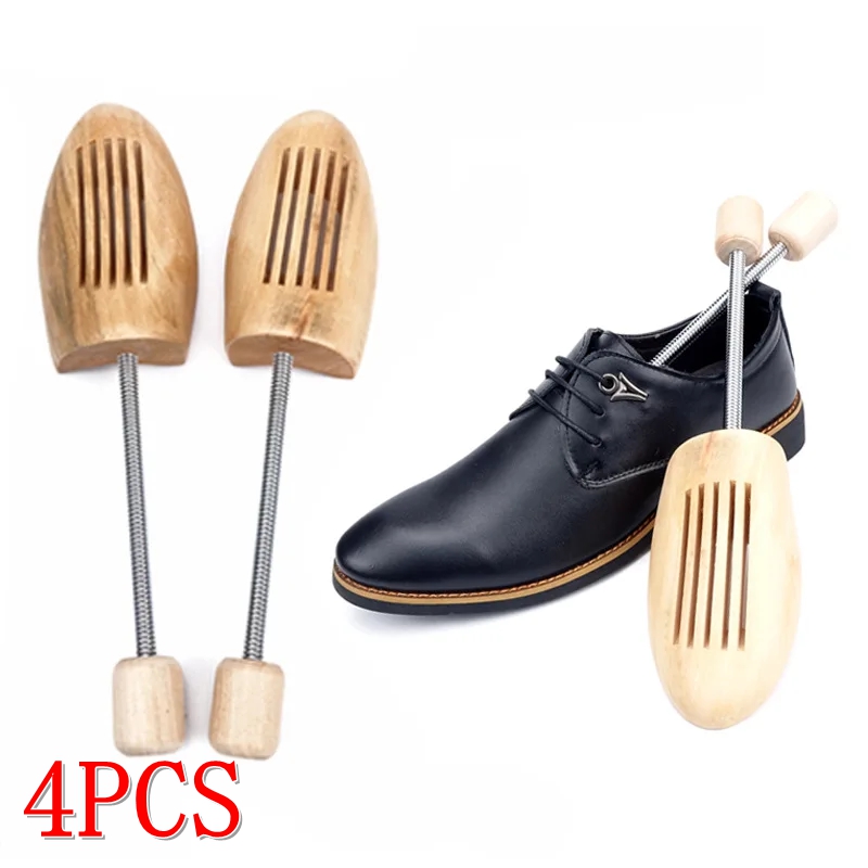 Shoe Tree Cedar - 2 ชิ้น/4 ชิ้นรองเท้าไม้ Stretcher ไม้รองเท้า Anti