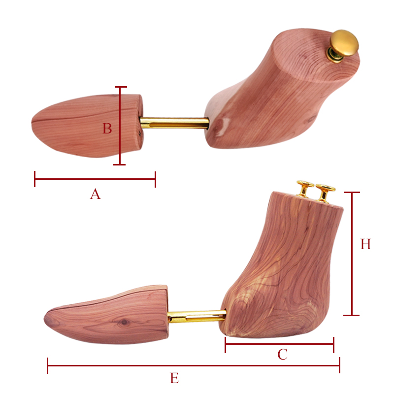 ผู้ชายและผู้หญิงหลอดเดียวปรับส - Shoe Tree Cedar บทวิจารณ์และราคา