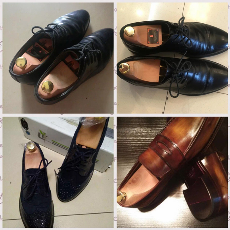 1 คู่ไม้ปรับรองเท้าสําหรับผู้ช - Shoe Tree Cedar บทวิจารณ์และราคา