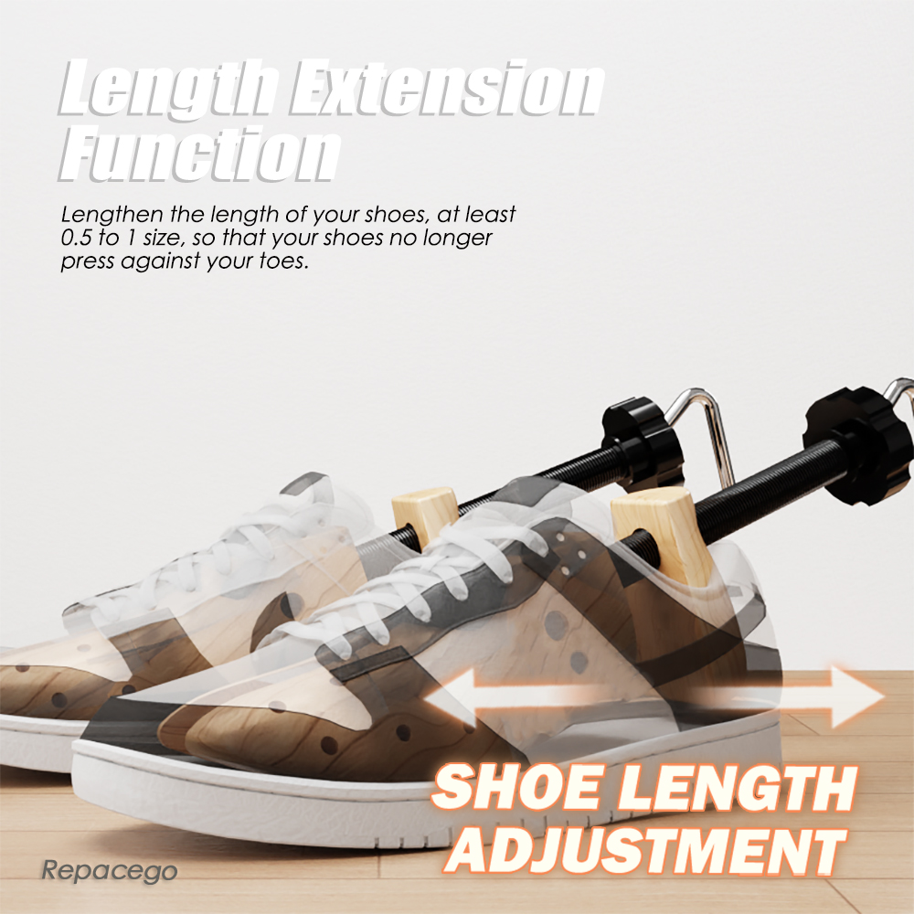 Repacego 1/2 Pc ไม้รองเท้าปรับ - Shoe Tree Cedar บทวิจารณ์และราคา